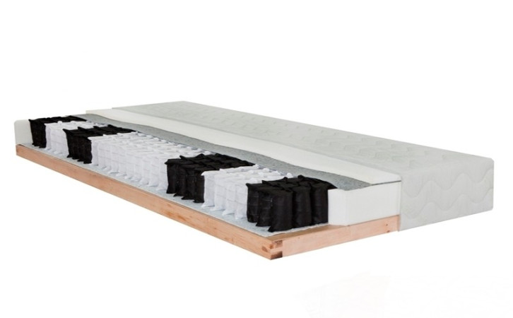 ESTER 7-Zonen Taschenfederkern-Matratze 90x200 Höhe 17,5 cm in H3