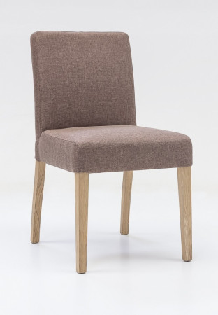 Esszimmerstuhl aus Stoff Beine aus Buche oder Eiche Farben wählbar ALFO