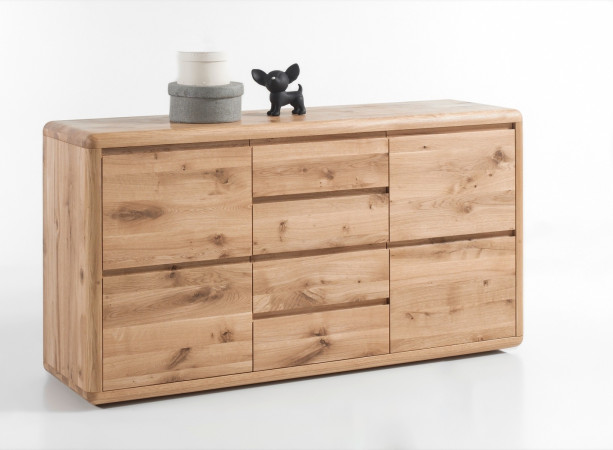 Sideboard 2-türig Wildeiche massiv VERONA 