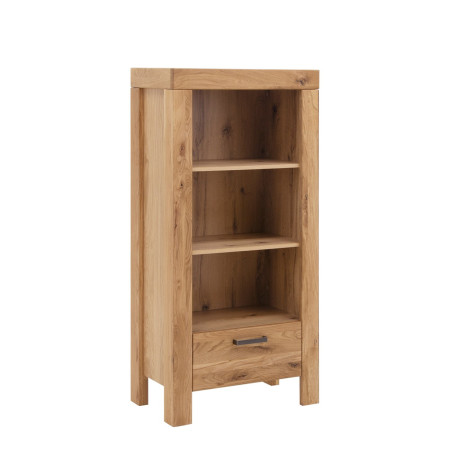 Bücherregal Eiche teilmassiv Breite 64 cm Andria Perspektiv Foto