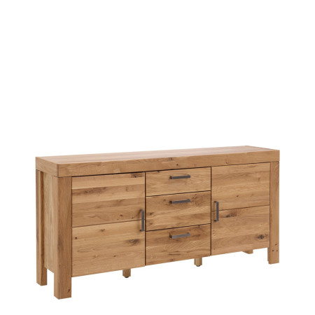 Sideboard Eiche teilmassiv 160 cm breit Andria, Freisteller