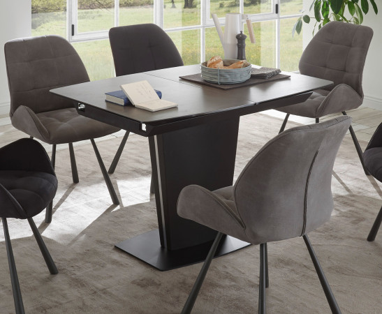 Esstisch Keramik ausziehbar 120-160x85 cm FERRARA