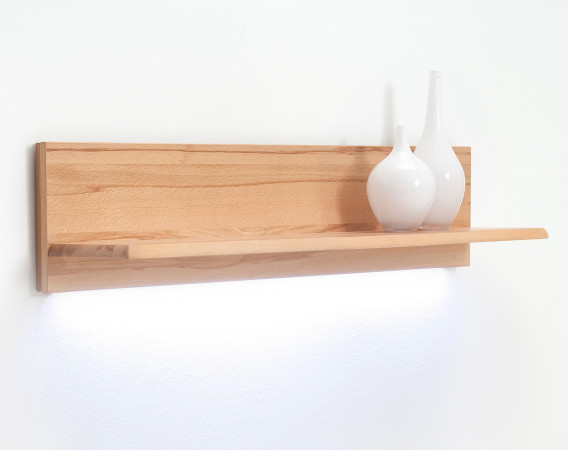 Wandboard Kernbuche teilmassiv 110 cm Sanremo