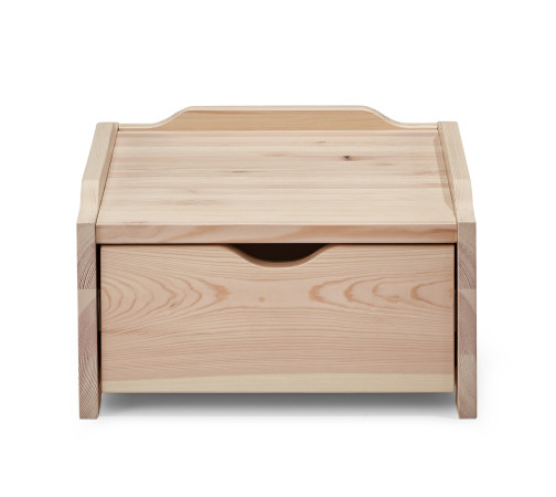 SYLT stapelbare Nachtkommode aus massiver Kiefer natur mit Schublade