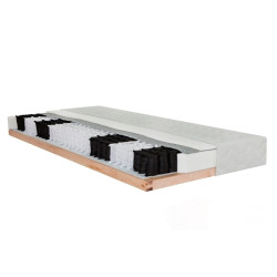 ESTER 7-Zonen Taschenfederkern-Matratze 100x200 Höhe 17,5 cm in H3