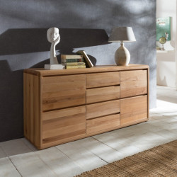 Sideboard 2-türig Kernbuche massiv VERONA 