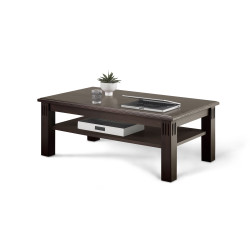 CORDOBA Couchtisch 120x70 Höhe 44 cm Kiefer massiv kolonial lackiert