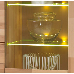 LED Glasboden Beleuchtung mit Farbwechsellicht 4-er Set mit Trafo