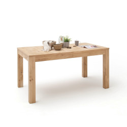 Esstisch ausziehbar Eiche bianco 160x90 cm Santa Fe