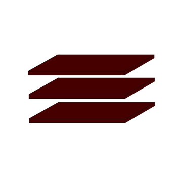 Fachböden kolonial Kiefer massiv 74,5 cm Cordoba