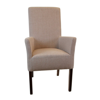 Armlehnstuhl aus Stoff mit Holzgestell Anatol xl