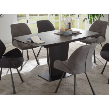 Esstisch Keramik ausziehbar 120-160x85 cm Ferrara