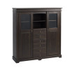CORDOBA Highboard 2-trg. Kommode Kiefer massiv kolonial lackiert
