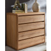 Kommode mit 4 Schubladen Kernbuche massiv VERONA 