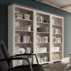 Bücherregale weiß aus Massivholz Kiefer Serie CORDOBA