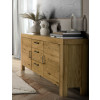Sideboard Eiche teilmassiv 160 cm breit Andria, Milieufoto