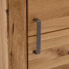 Sideboard Eiche teilmassiv 160 cm breit Andria Griff Detail