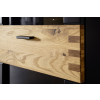 Highboard 90 cm anthrazit + Wildeiche TL3100