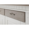 Sideboard weiß 144 cm Kiefer massiv CORDOBA