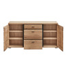 Sideboard Eiche Bianco teilmassiv 170 cm Davos