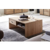 Couchtisch 110x65 cm Eiche Bianco teilmassiv Davos