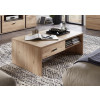 Couchtisch 110x65 cm Eiche Bianco teilmassiv Davos