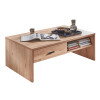 Couchtisch 110x65 cm Eiche Bianco teilmassiv Davos
