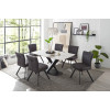 Essgruppe mit Esstisch Veneto und Stühlen Nordisk