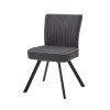 Esszimmerstuhl grau mit Steppung und Griff Veneto