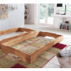 JUIST Stapelbett 90x200 Gästebett Kernbuche massiv geölt