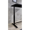 Schreibtisch schwarz elektrisch höhenverstellbar 120x60 cm LIFT4HOME