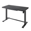 Schreibtisch schwarz elektrisch höhenverstellbar 120x60 cm LIFT4HOME