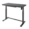 Schreibtisch schwarz elektrisch höhenverstellbar 120x60 cm LIFT4HOME