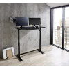 Schreibtisch schwarz elektrisch höhenverstellbar 120x60 cm LIFT4HOME