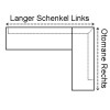 Langer Schenkel Links / Ottomane Rechts