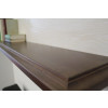 PORTO Wandboard 140 cm Pinie massiv weiss & cognac
