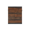 Garderobenpanel 100x80 cm mit Stange und Haken used-look QUEENS
