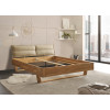 Schwebebett aus Eiche Massivholz 180x200