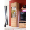 Vitrine Kernbuche teilmassiv links Sanremo