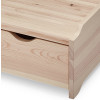 SYLT stapelbare Nachtkommode aus massiver Kiefer natur mit Schublade