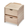 SYLT stapelbare Nachtkommoden aus Kiefer natur