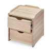 SYLT stapelbare Nachtkommoden aus Kiefer natur